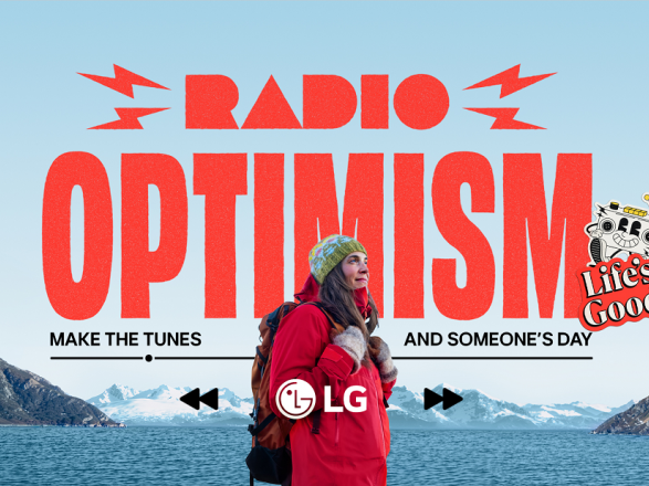 LG z novo kampanjo »Radio Optimism«: glasba kot orodje za povezovanje in širjenje optimizma