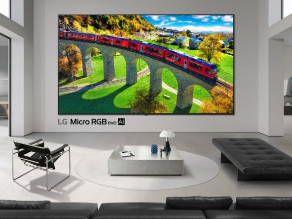 LG Micro RGB evo: Najnaprednejši LG LCD televizor z natančnostjo OLED AI procesorja