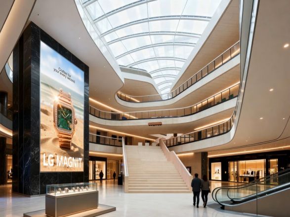 LG Electronics na sejmu ISE 2026 razkriva novi Micro LED zaslon LG MAGNIT