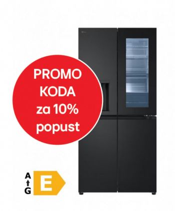 Hladilnik LG s štirimi vrati GMG860EPBE